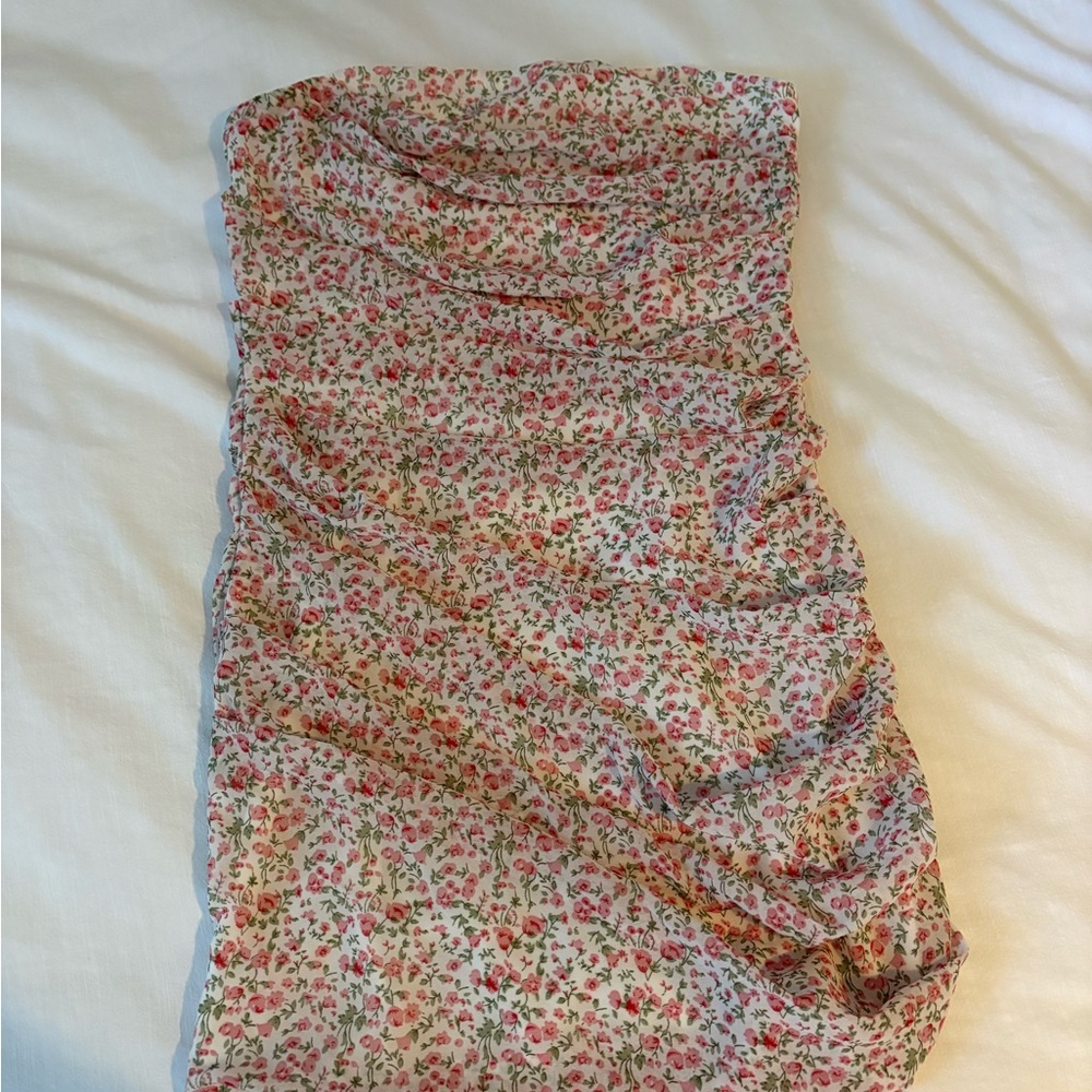 Beginning Boutique Floral Print Dress